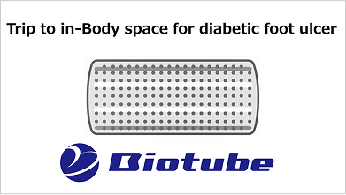 Trip to in-Body space for diabetic foot ulcer